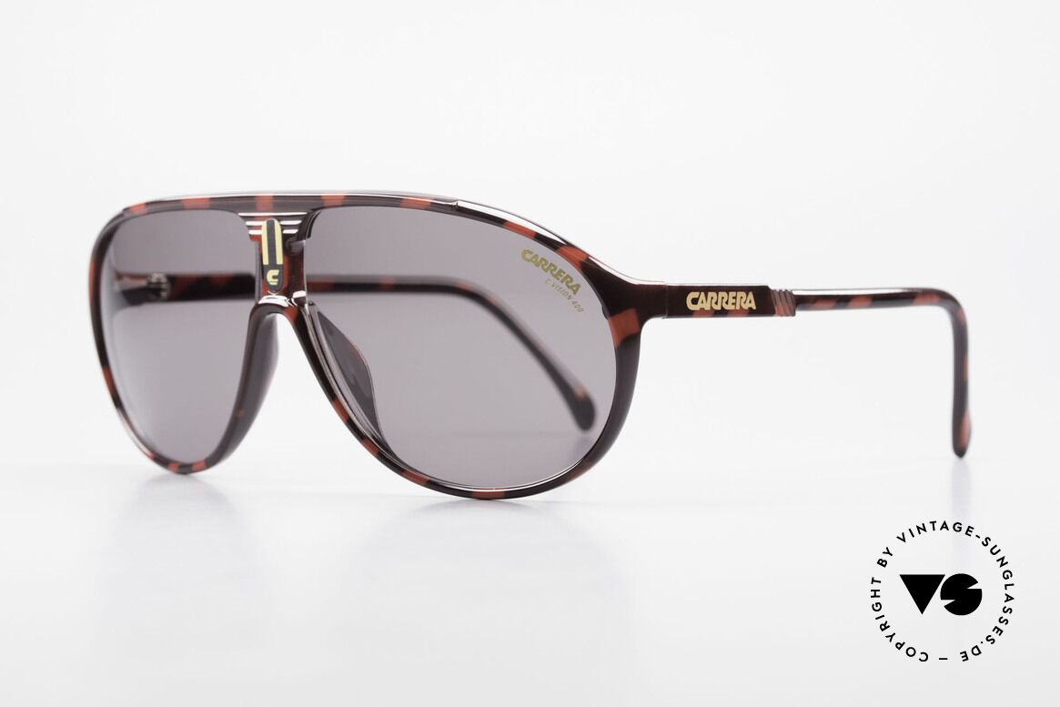 Carrera 5412 80er Sonnenbrille Optyl Sport, orig. Bezeichnung: Carrera 5412 Cup Sport Performance, Passend für Herren und Damen