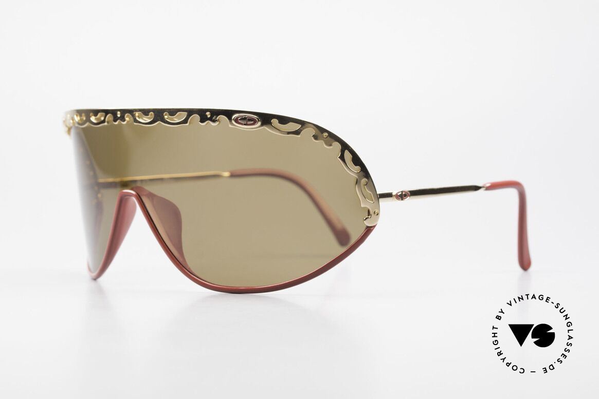 Christian Dior 2501 Panorama View Sonnenbrille, ein vintage "Must-have" für alle Mode-Liebhaberinnen, Passend für Damen