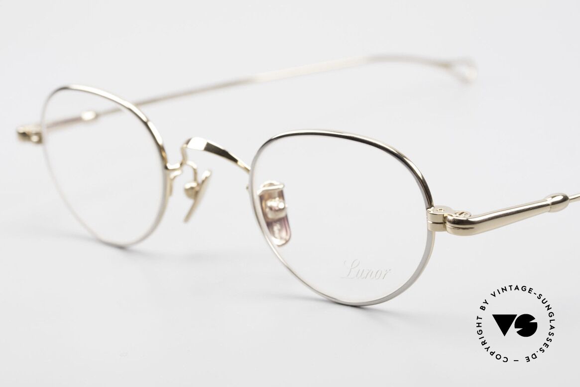 Lunor V 103 Glaseinfassung Platin Silber, aus der 2011er Kollektion in altbekannter Qualität, Passend für Herren und Damen