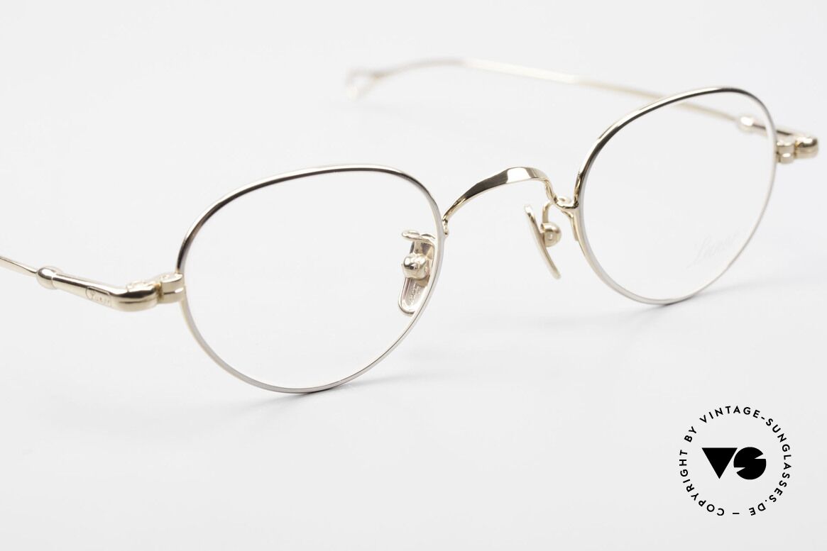 Lunor V 103 Glaseinfassung Platin Silber, daher jetzt erstmalig in unserem vintage Sortiment, Passend für Herren und Damen
