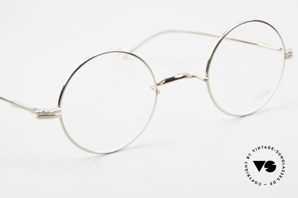 Lunor II 23 Runde Brille Special Edition, altes, ungetragenes LUNOR Einzelstück, RARITÄT!, Passend für Herren und Damen