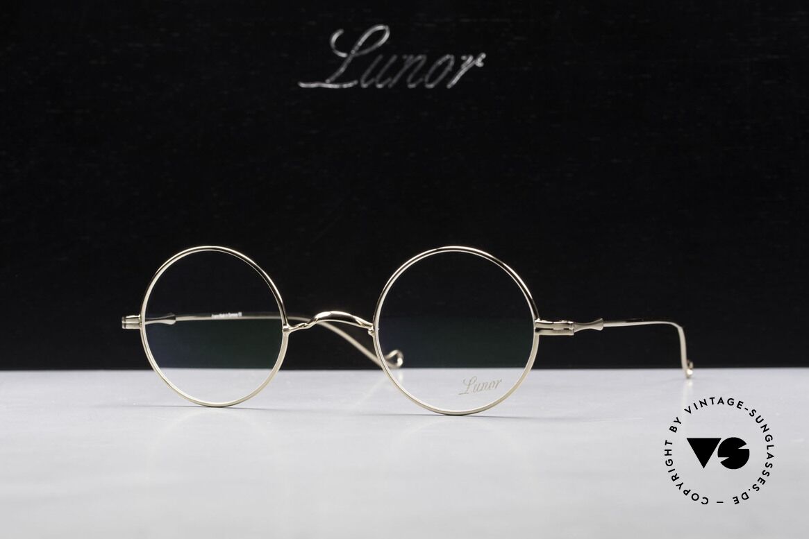 Lunor II 23 Runde Brille Special Edition, Größe: medium, Passend für Herren und Damen