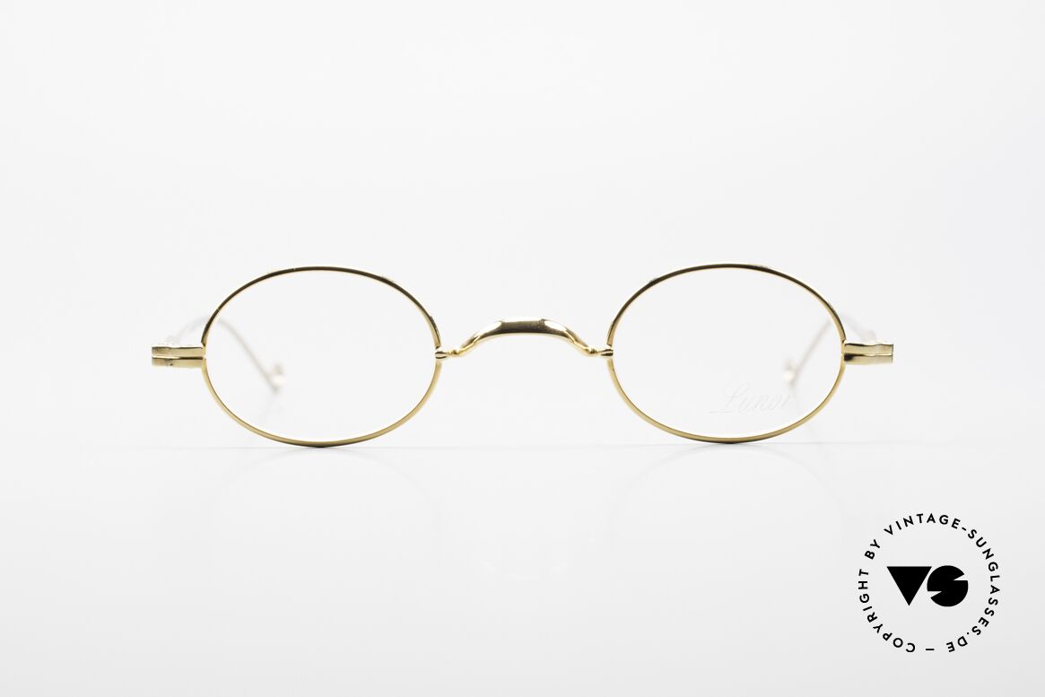 Lunor II 04 XS Brille Special Edition Oval, extra kleine ovale vintage Brille der LUNOR II Serie, Passend für Herren und Damen