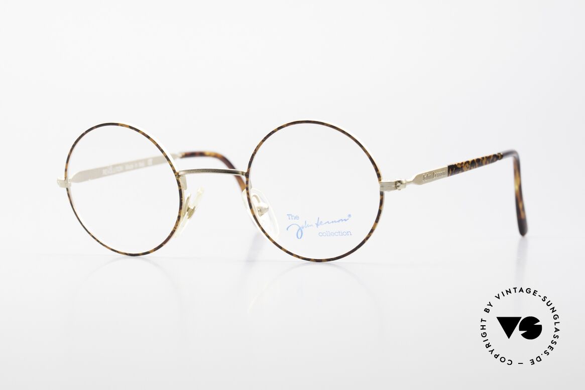 John Lennon - Revolution Vintage Brille Klein & Rund, original 'JOHN LENNON COLLECTION' vintage Brille, Passend für Herren und Damen