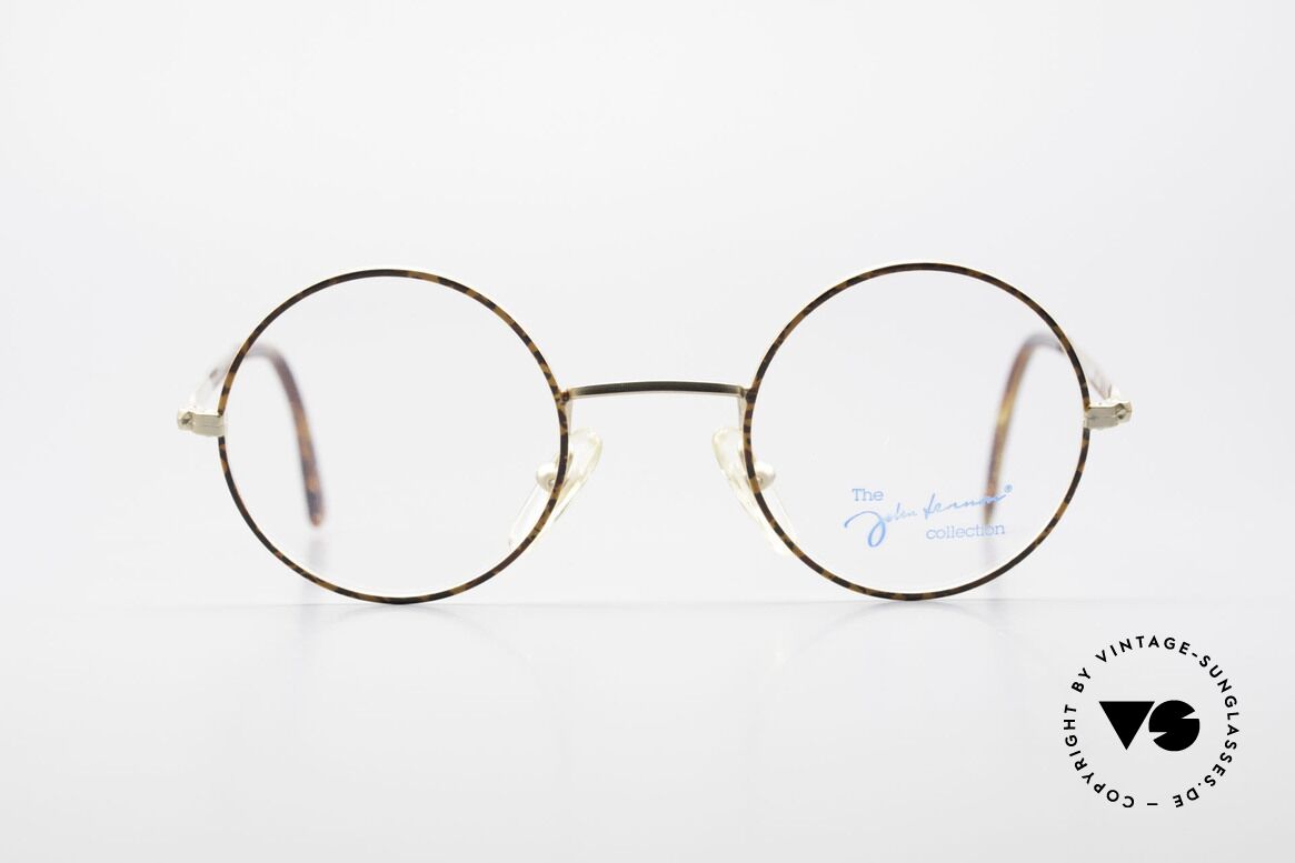 John Lennon - Revolution Vintage Brille Klein & Rund, Brillen benannt nach J. LENNON Songs oder Texten, Passend für Herren und Damen