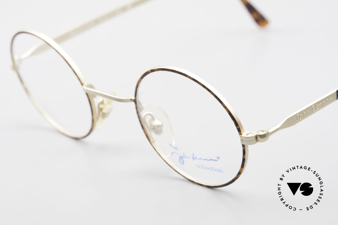 John Lennon - Revolution Vintage Brille Klein & Rund, absoluter Brillen-Klassiker; einfach zeitlos! + Etui, Passend für Herren und Damen