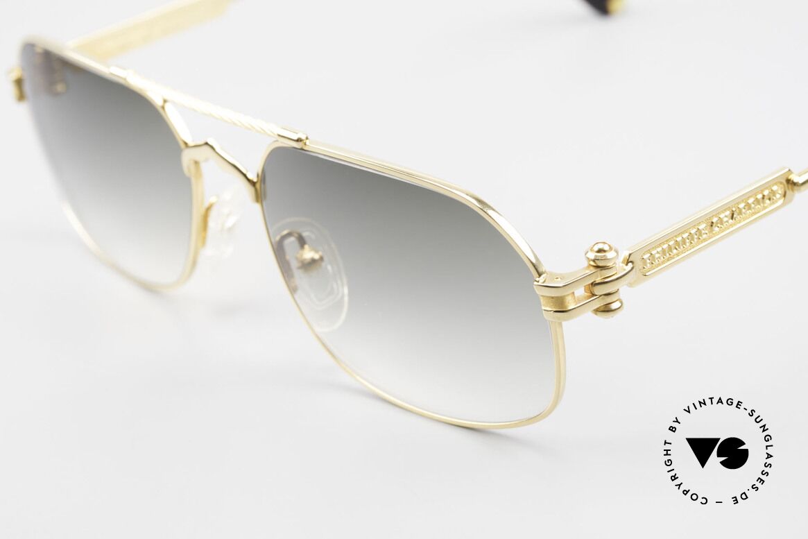 Philippe Charriol 90PP Insider 80er Luxus Sonnenbrille, etwas für Kenner abseits des "Mainstream Luxus", Passend für Herren