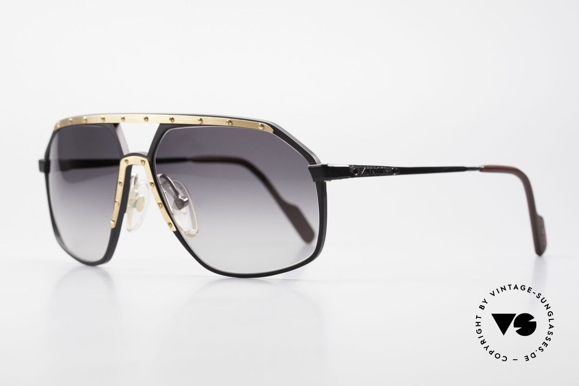 Alpina M6 No Retro Brille Echt Vintage, weltberühmt für sein Schrauben-Design; Gr. 60-14, Passend für Herren