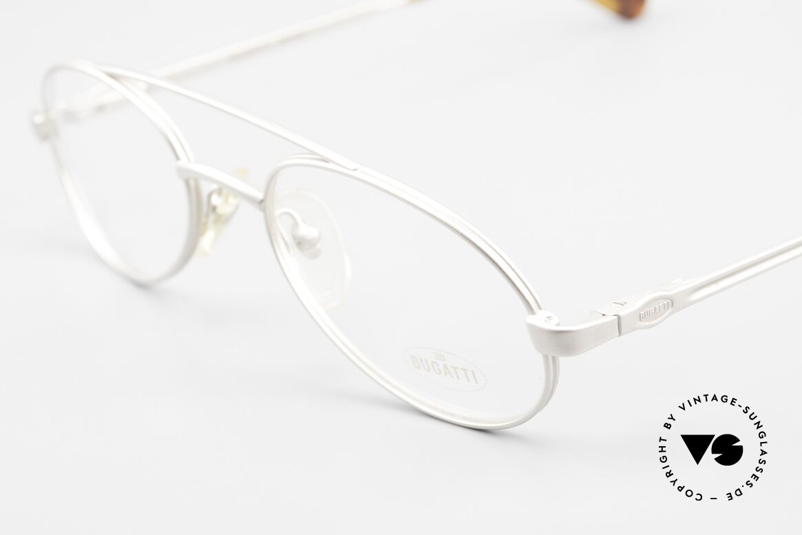 Bugatti 08105 Alte Vintage Brille Herren 80er, ungetragen (wie alle unsere Bugatti vintage Brillen), Passend für Herren
