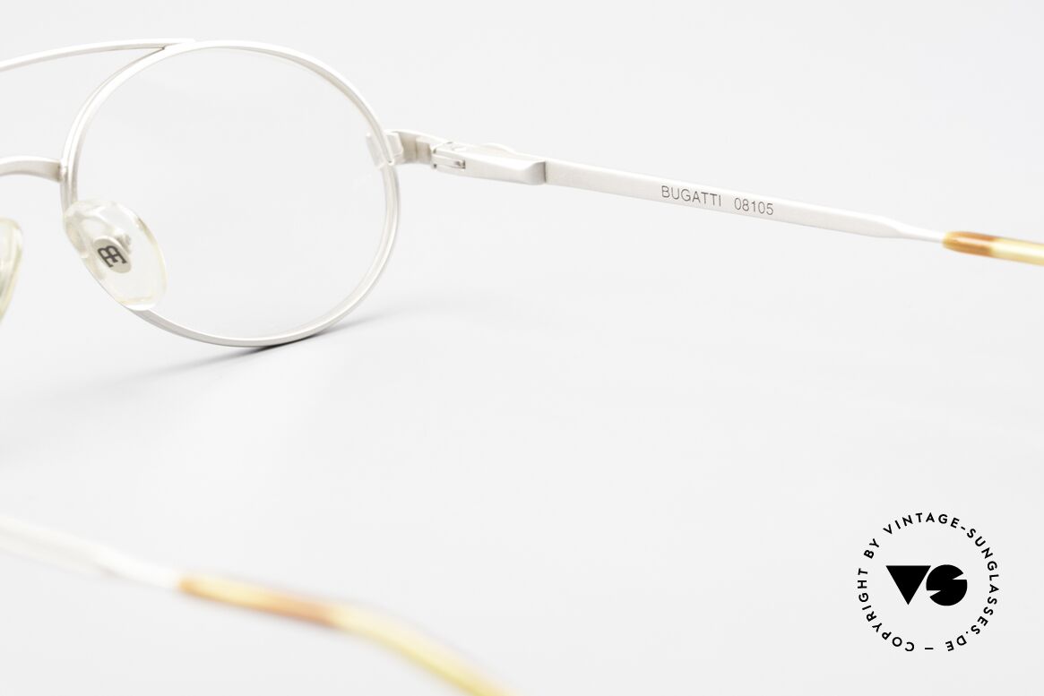 Bugatti 08105 Alte Vintage Brille Herren 80er, Größe: medium, Passend für Herren