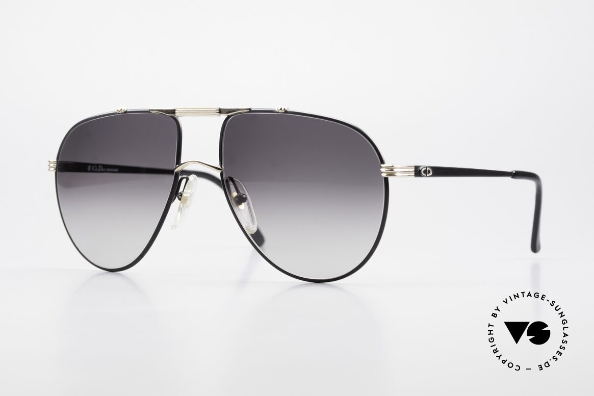 Christian Dior 2248 80s Aviator Large Sonnenbrille, alte Christian Dior Monsieur Sonnenbrille der 80er, Passend für Herren