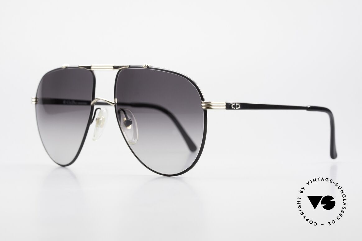 Christian Dior 2248 80s Aviator Large Sonnenbrille, klassische Pilotenform in LARGE 58-17 (140mm breit), Passend für Herren