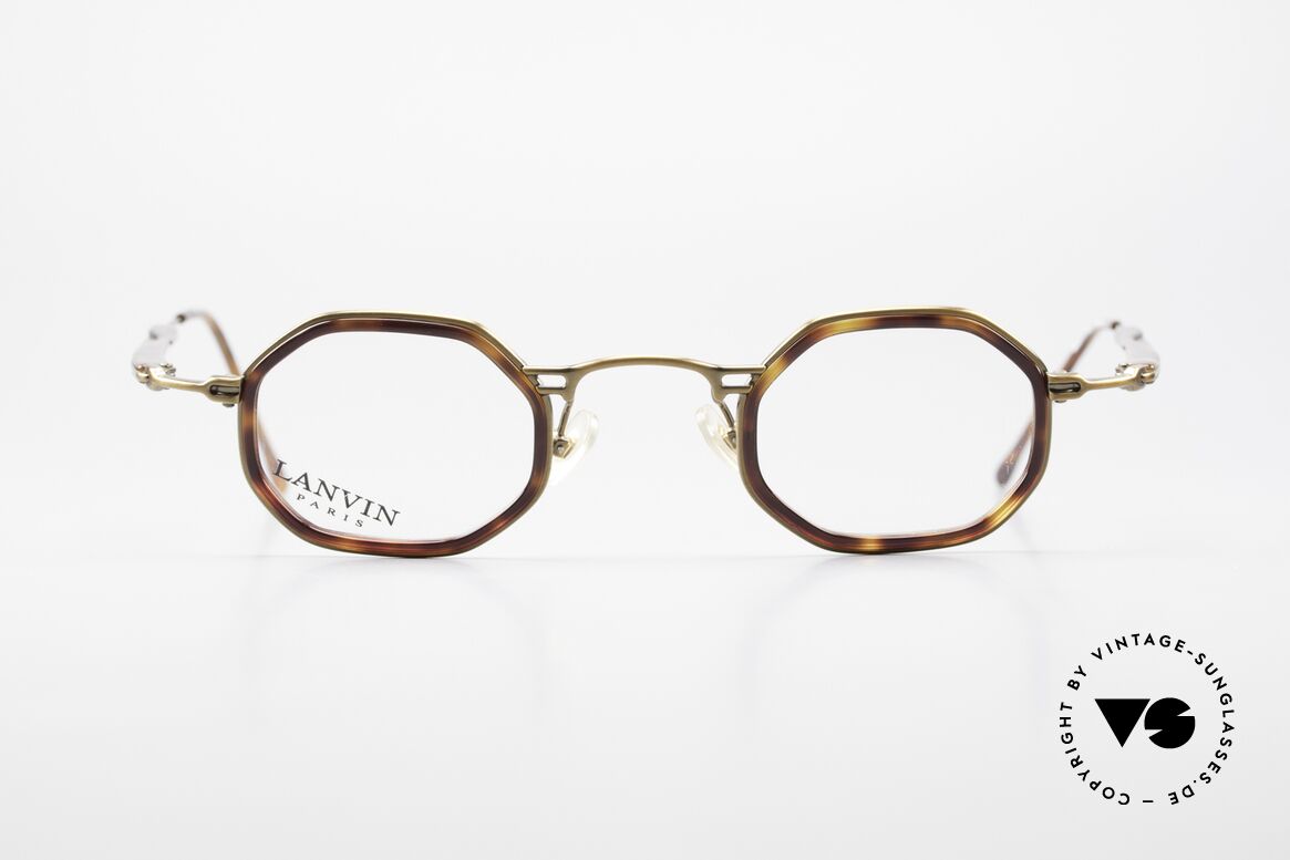 Lanvin 1222 Achteckige Kombi-Brille 90er, achteckige 'Kombi-Brille' von LANVIN, PARIS, Passend für Herren und Damen