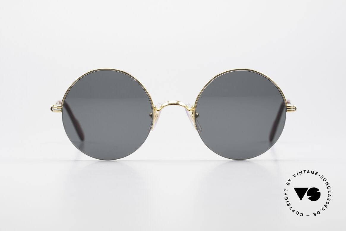 Cartier Mayfair Runde Vintage Luxusbrille 90er, edles Cartier vintage Modell aus den 1990ern, Passend für Herren und Damen