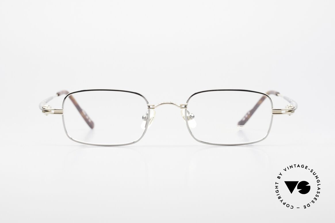 Aston Martin AM44 Eckige Herrenbrille Titanium, eckige vintage Luxus-Designerbrille von ASTON MARTIN, Passend für Herren