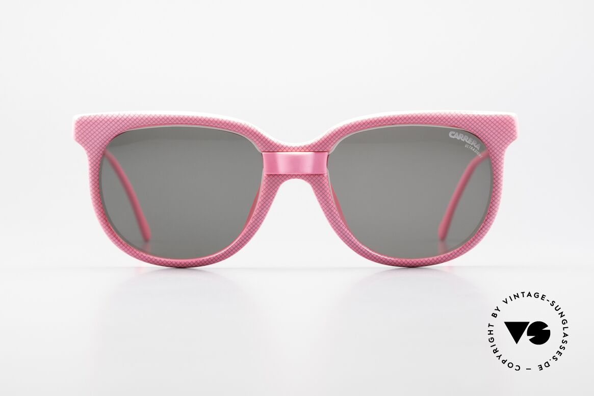 Carrera 5426 Damen Sportsonnenbrille Pink, Carrera Cat-Changer Sportsonnenbrille von 1988, Passend für Damen