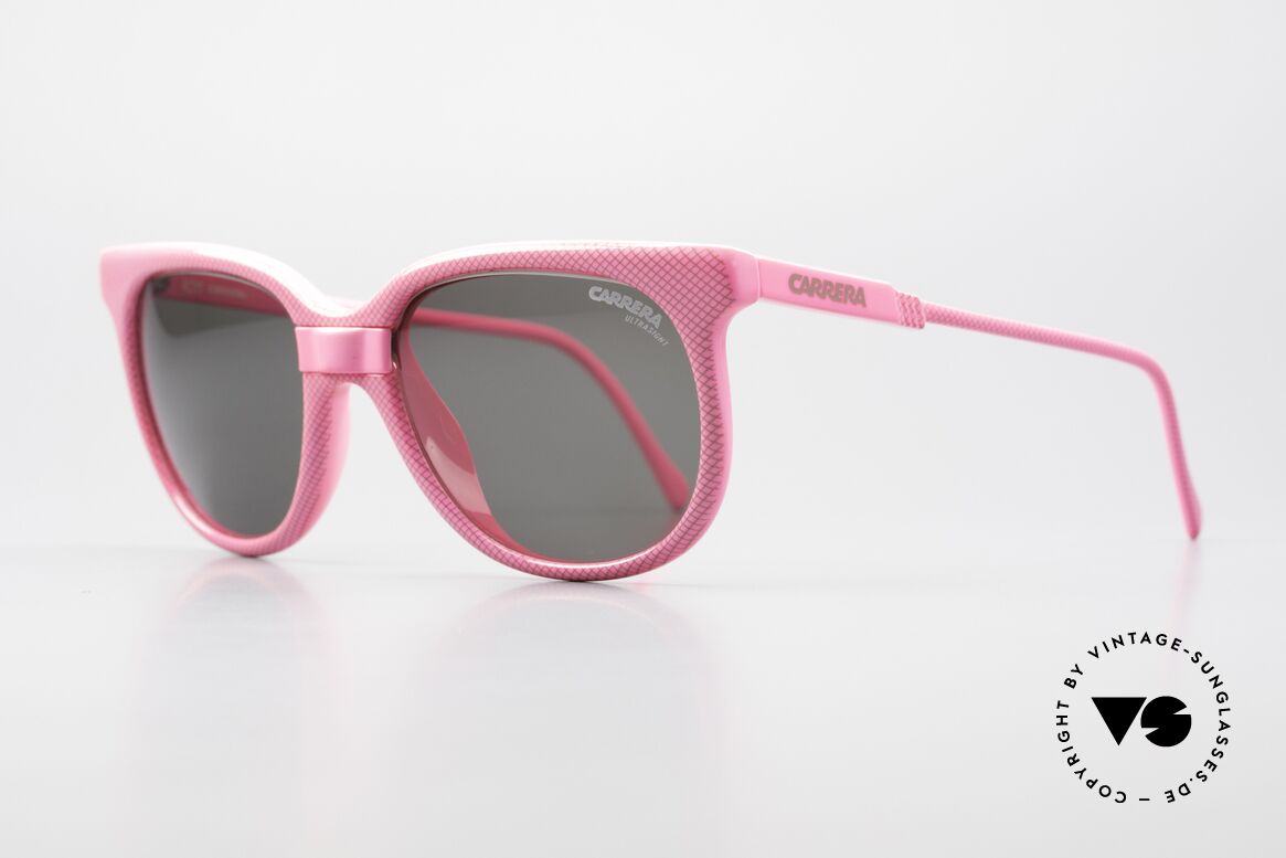 Carrera 5426 Damen Sportsonnenbrille Pink, 1x Ultrasight grau & 1x grün; 1x Ultrasight braun, Passend für Damen