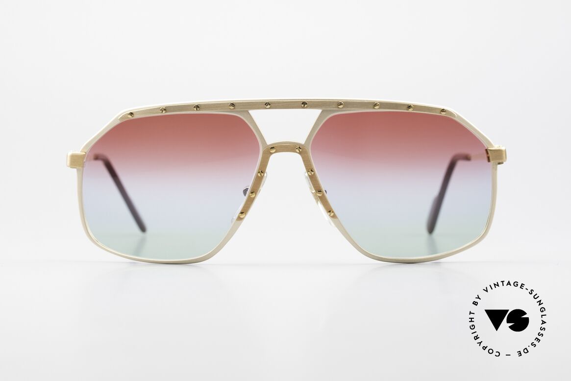 Alpina M6 West Germany Sonnenbrille, ein kostbares 80er ORIGINAL: Sammlersonnenbrille, Passend für Herren und Damen