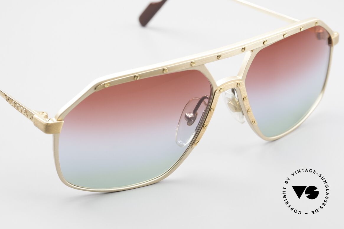 Alpina M6 West Germany Sonnenbrille, ungetragen (wie alle unsere Alpina Designerbrillen), Passend für Herren und Damen