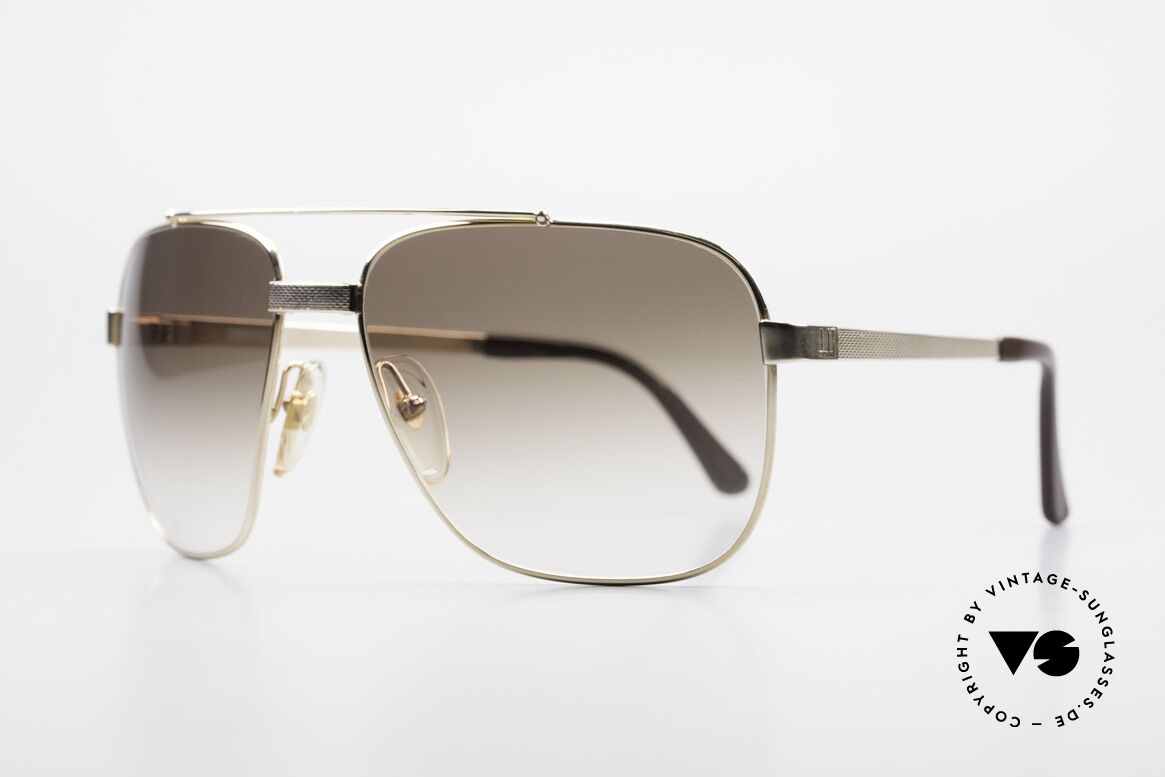 Dunhill 6036 Vergoldete Brille Comfort Fit, edle, vergoldete Fassung in LARGE Größe 61-17, 135, Passend für Herren