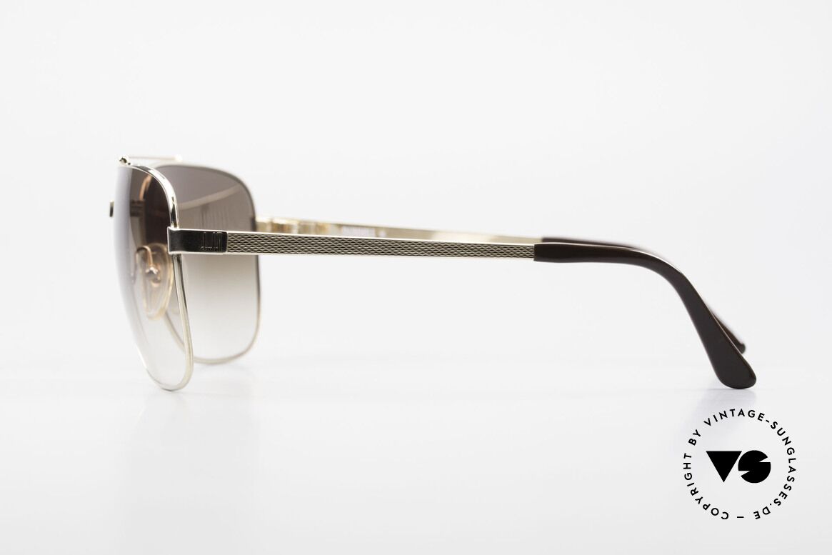 Dunhill 6036 Vergoldete Brille Comfort Fit, mit COMFORT-Fit: federnde Brücke für optimale Form, Passend für Herren