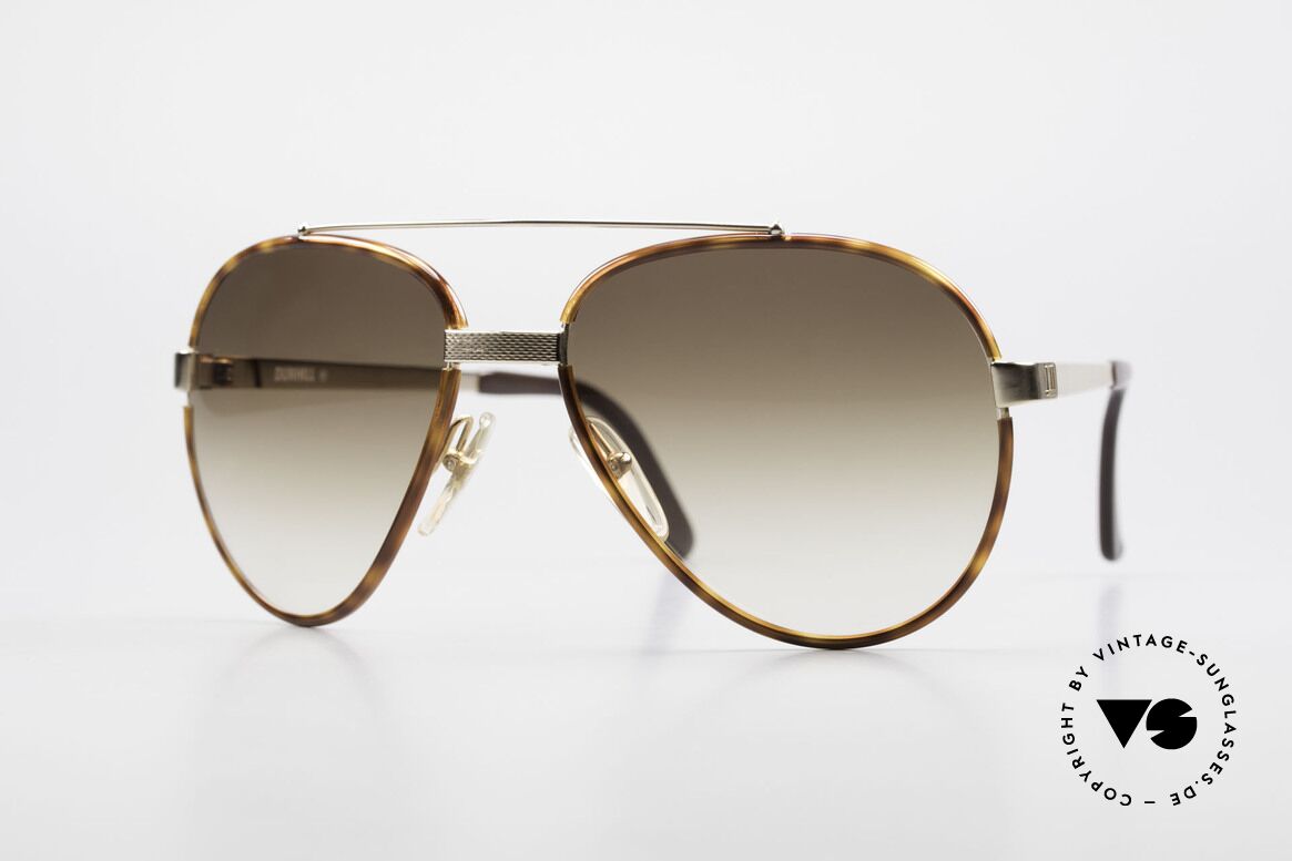 Dunhill 6023 80er Sonnenbrille Herren Luxus, 80er Dunhill vintage Sonnenbrille: 6023, 58/17, Passend für Herren