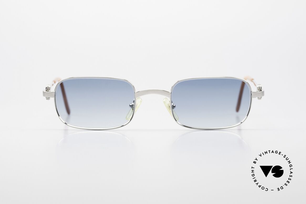 Cartier Dreamer Luxus Brille Mit Chanel Etui, rare CARTIER Luxus vintage Sonnenbrille von 1999, Passend für Herren und Damen