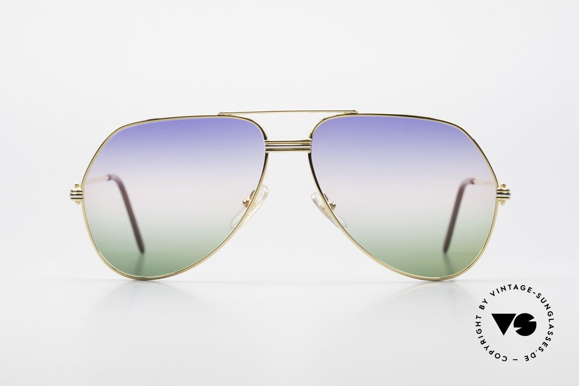 Cartier Vendome LC - L Rare Luxus Sonnenbrille 80er, wurde 1983 veröffentlicht & dann bis 1997 produziert, Passend für Herren