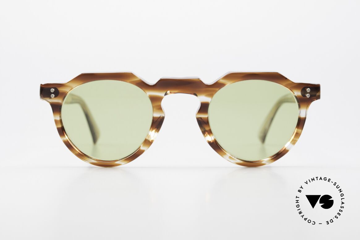 Lesca Panto 6mm Antike 1960er Sonnenbrille, alte Lesca Sonnenbrille im Panto-Stil aus den 60ern, Passend für Herren und Damen