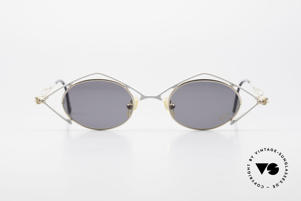 Flair EyeQ 6 Verrückte Vintage Brille 90er, Flair EyeQ: originelle Sonnenbrille der späten 1990er, Passend für Herren und Damen