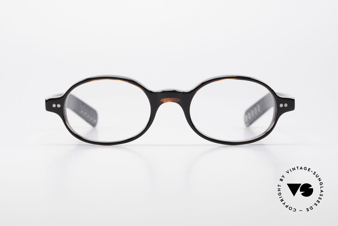 Lunor A57 Ovale Lunor Acetat Brille, Modell 57: ovale Lunor Brille der Acetat-Kollektion, Passend für Herren und Damen