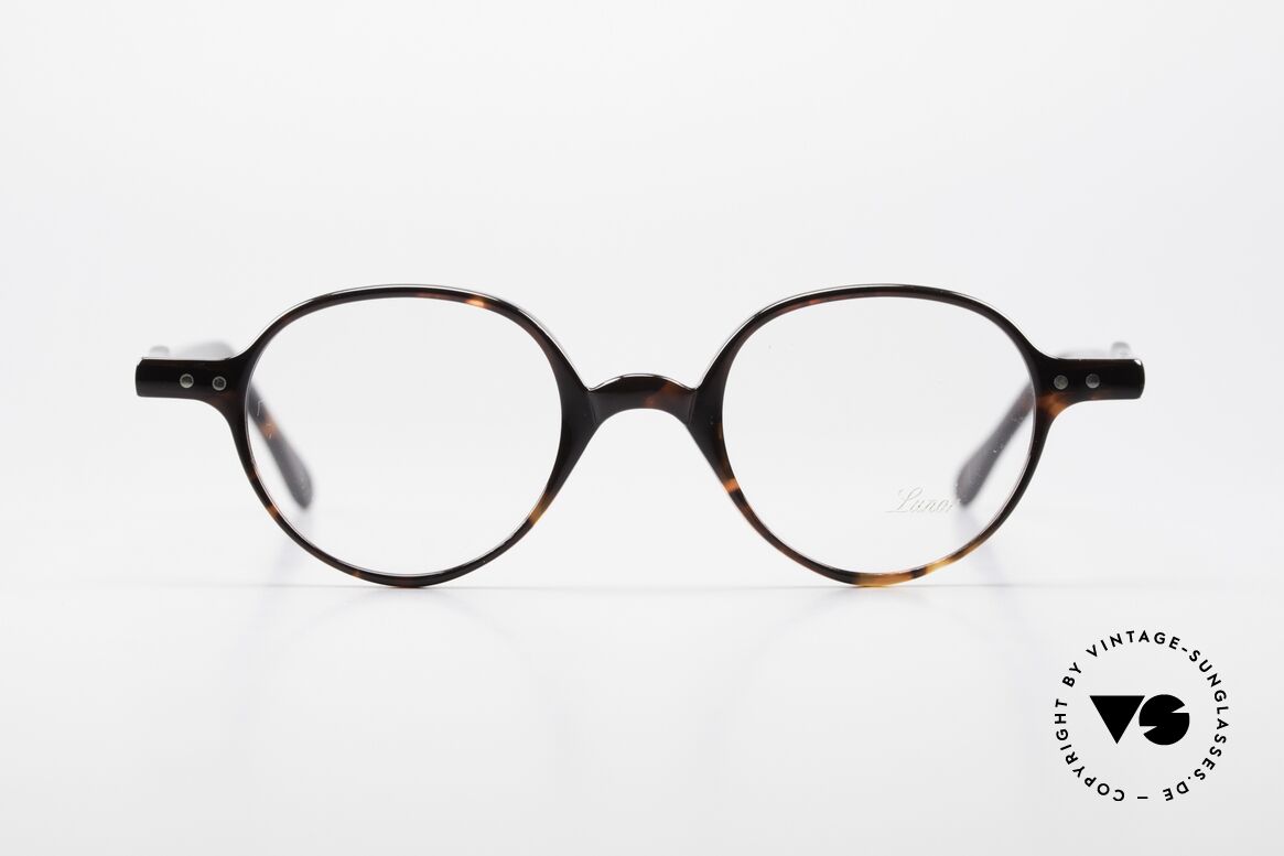 Lunor A43 Panto Acetatbrille Havanna, LUNOR Brille, Modell 43 aus der Acetat-Kollektion, Passend für Herren und Damen