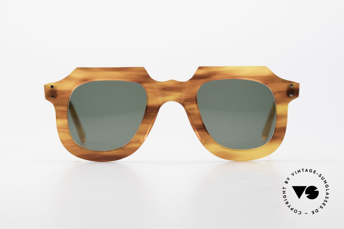 Lesca Classic 4mm 50 Jahre Alte Sonnenbrille, alte Lesca Sonnenbrille im Classic-Stil aus den 60ern, Passend für Herren