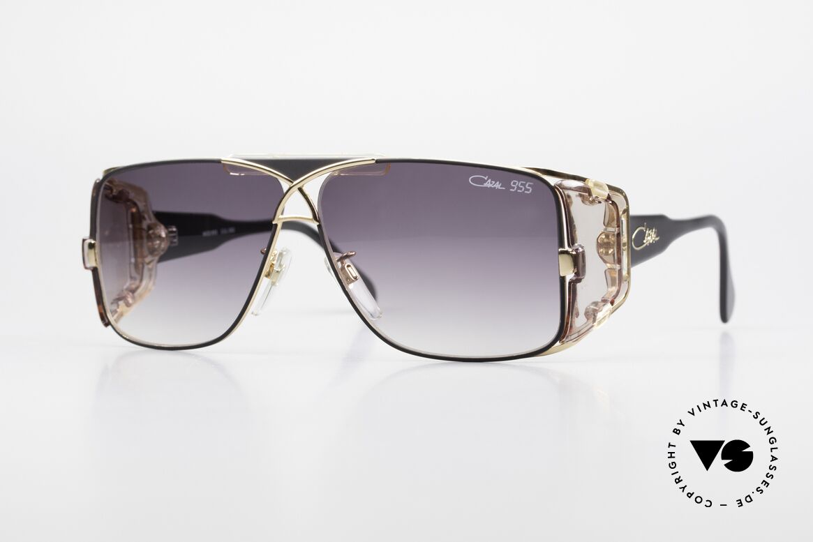 Cazal 955 80er Hip Hop Sonnenbrille, West Germany Cazal vintage Sonnenbrille von 1987, Passend für Herren