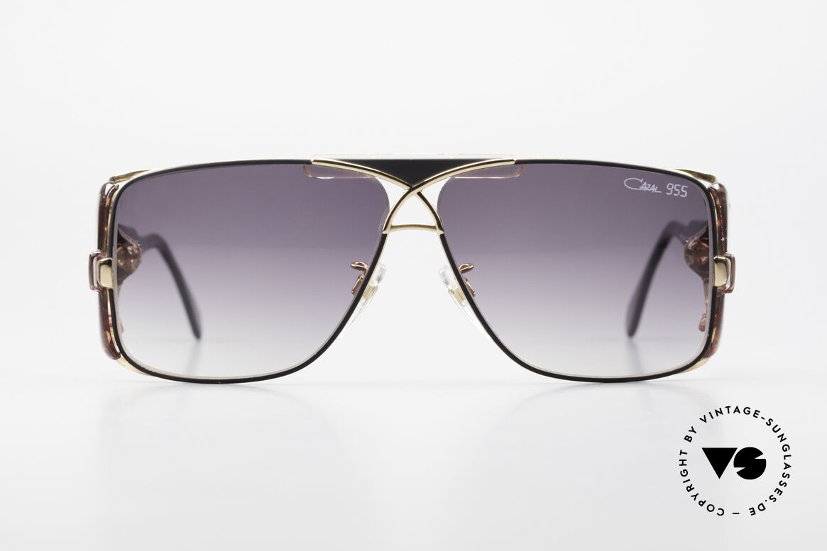 Cazal 955 80er Hip Hop Sonnenbrille, West Germany Cazal vintage Sonnenbrille von 1987, Passend für Herren