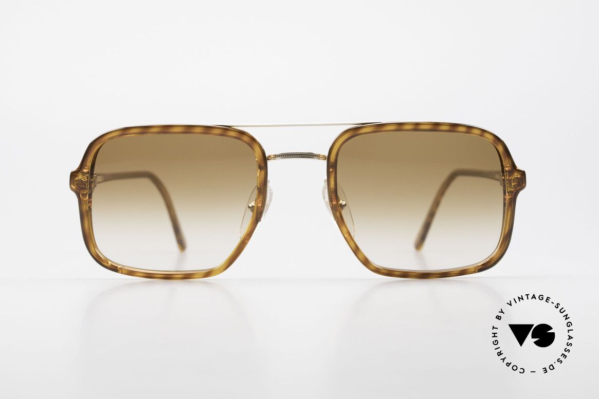Dunhill 6059 Rare 80er Herren Sonnenbrille, sehr markante Dunhill vintage Sonnenbrille von 1986, Passend für Herren