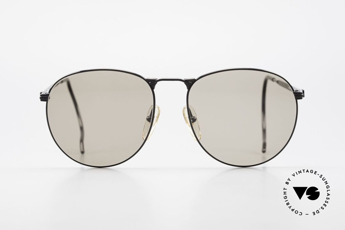 Dunhill 6044 Vintage Panto Sonnenbrille, äußerst edle Alfred Dunhill Herrensonnenbrille, Passend für Herren