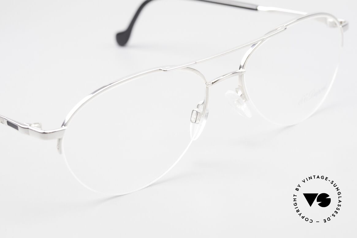 S.T. Dupont D116 Nylor Aviator Brille 2000er, ungetragen (wie all unsere St. Dupont vintage Brillen), Passend für Herren