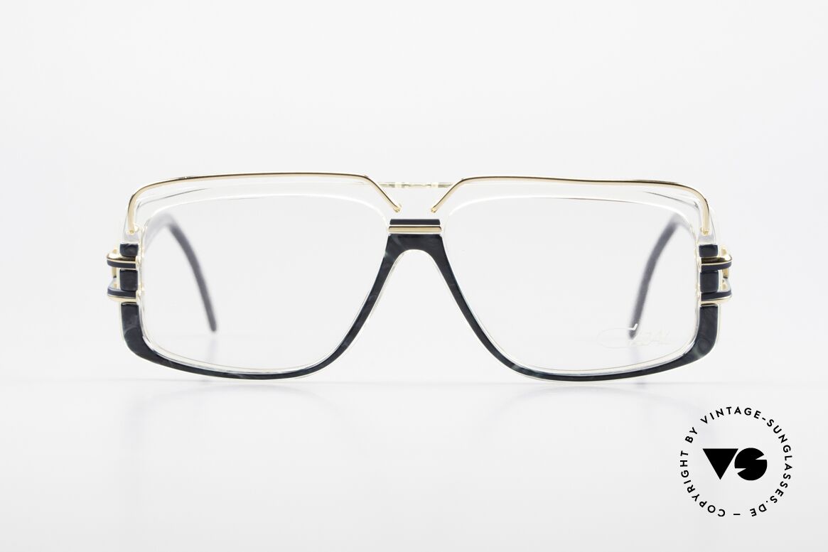 Cazal 640 80er Hip Hop Vintage Brille, Run DMC Vintage Hip Hop Szene-Brille von 1989/1990, Passend für Herren
