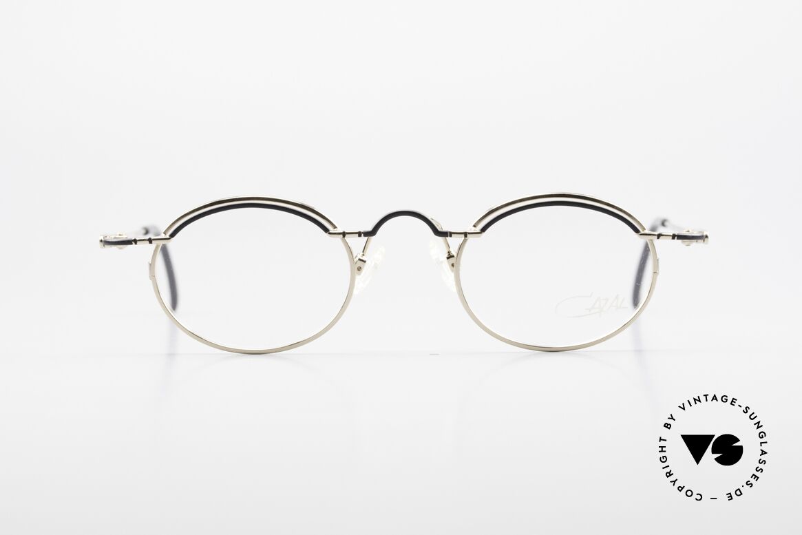 Cazal 775 Ovale 1990er Vintage Brille, ovales vintage Brillengestell von CAZAL von 1997, Passend für Herren und Damen