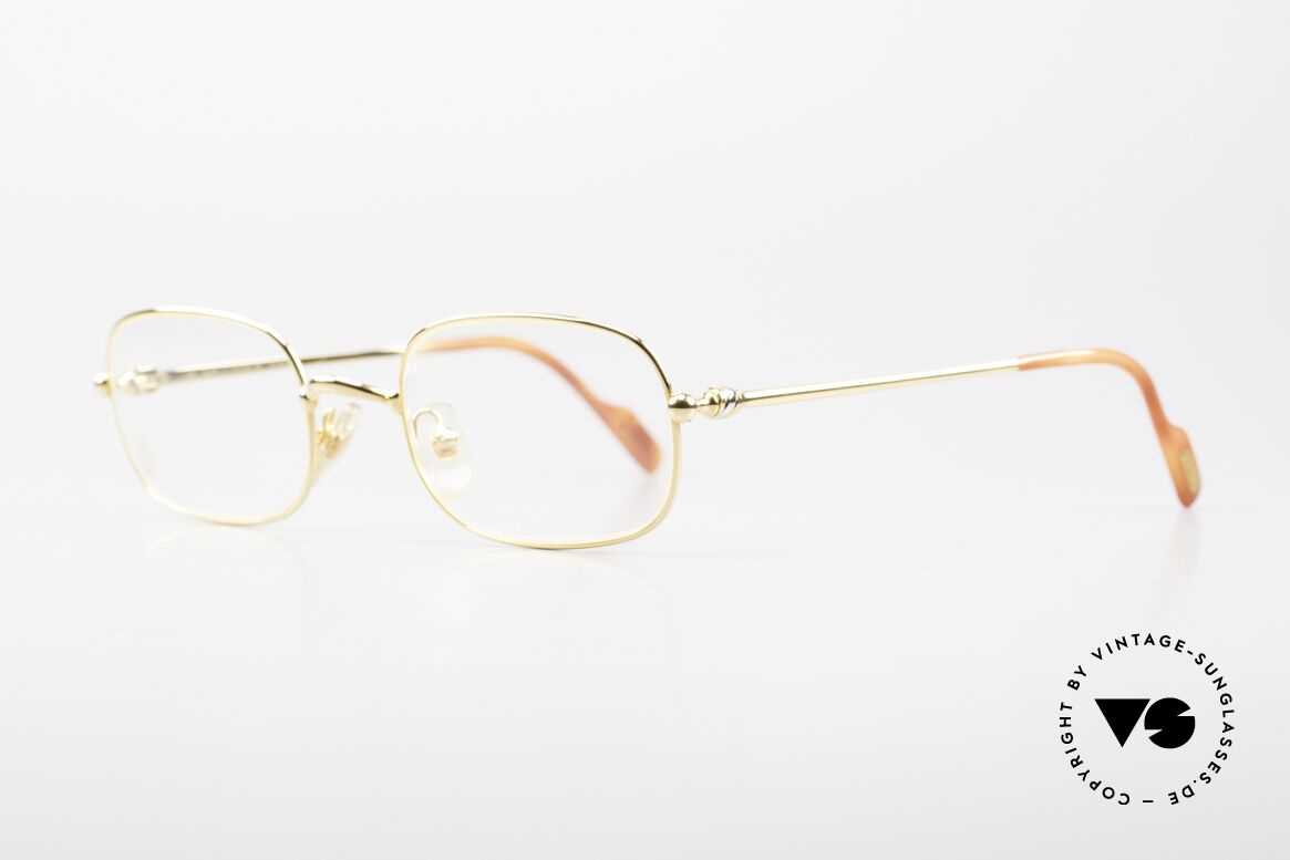 Cartier Deimios - M Brille Von 1998 Medium Size, leichter flexibler Rahmen für höchsten Tragekomfort, Passend für Herren und Damen