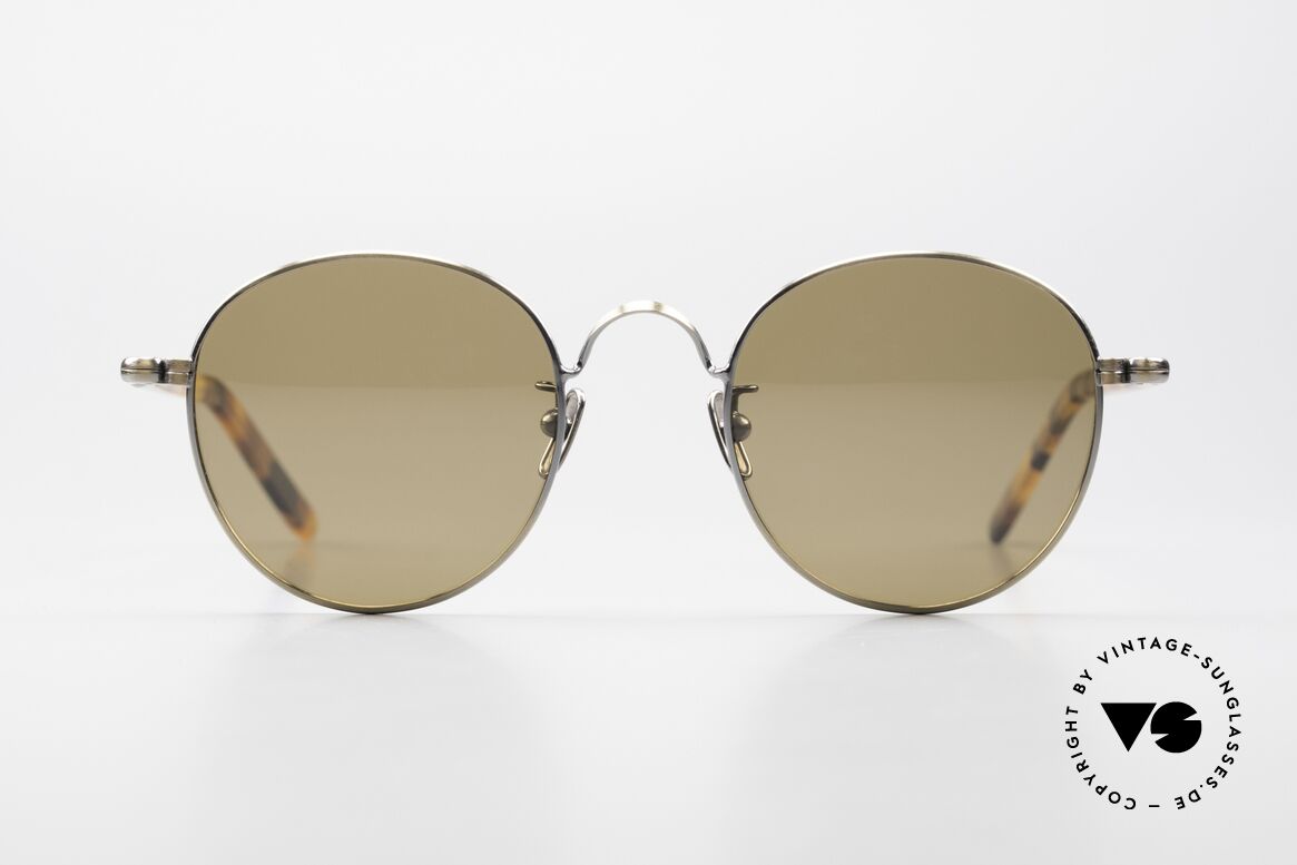 Lunor VA 111 Panto Sonnenbrille Polarized, ohne große Logos; stattdessen mit zeitloser Eleganz, Passend für Herren