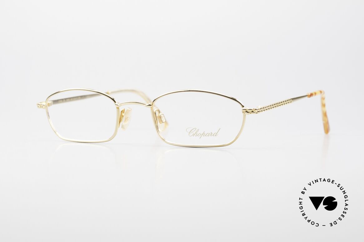 Chopard C052 Vintage Damenbrille Luxus, edle Chopard Damen-Luxusbrille in SMALL Gr. 48/20, Passend für Damen
