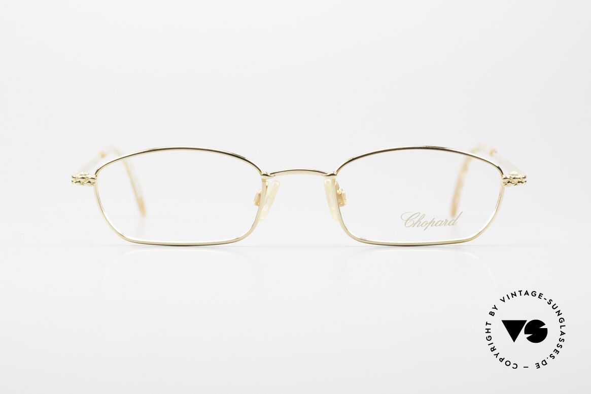 Chopard C052 Vintage Damenbrille Luxus, edle Chopard Damen-Luxusbrille in SMALL Gr. 48/20, Passend für Damen