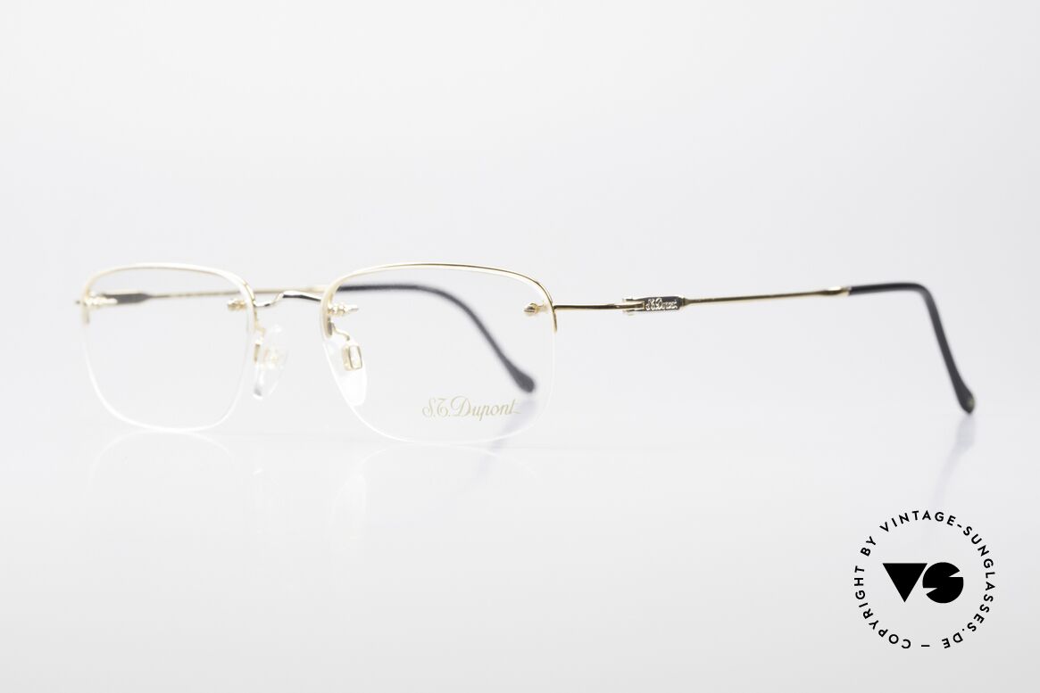 S.T. Dupont D523 Randlose Brille 2000er Avance, äußerst hochwertige Verarbeitung und TOP-Passform, Passend für Herren und Damen