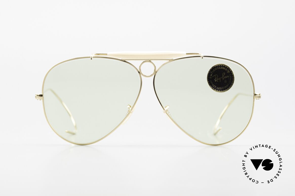 Ray Ban Shooter Sport Changeable Green B&L Lenses, der Ray Ban Sonnenbrillen-Klassiker schlechthin, Passend für Herren und Damen