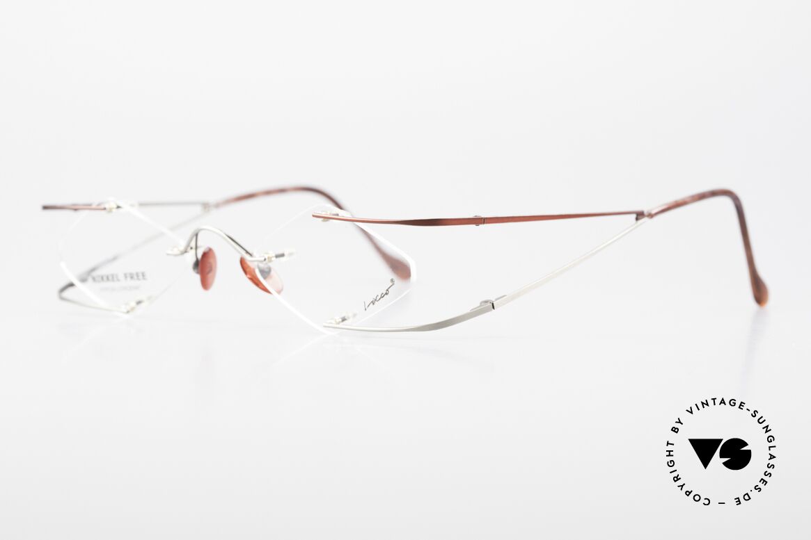 Locco Stars A Außergewöhnliche 90er Brille, gemacht für alle Individualisten und Charakter-Köpfe, Passend für Herren und Damen