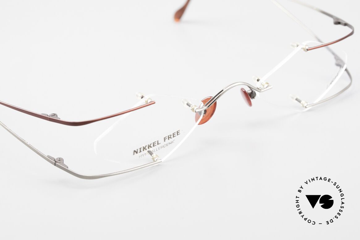 Locco Stars A Außergewöhnliche 90er Brille, Größe: medium, Passend für Herren und Damen