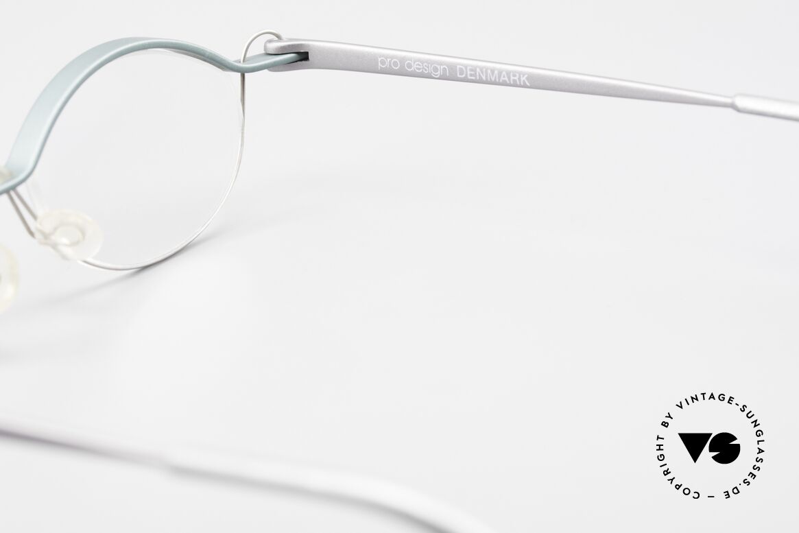 ProDesign No25 Gail Spence Aluminium Brille, Größe: medium, Passend für Herren und Damen