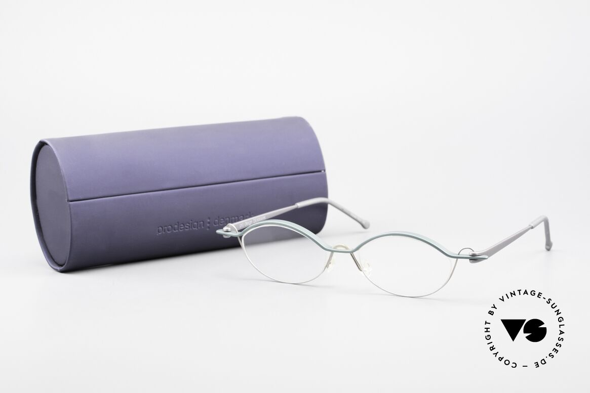 ProDesign No25 Gail Spence Aluminium Brille, Größe: medium, Passend für Herren und Damen